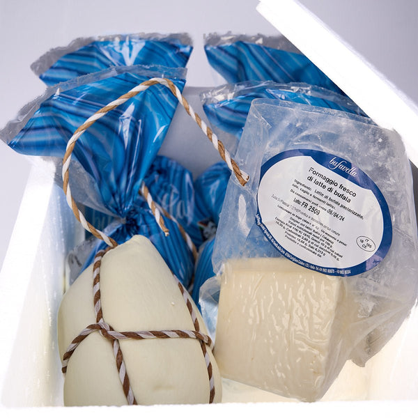 Maxi Box formaggi di latte di bufala - Azienda Agricola Favella