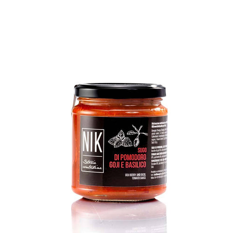 Sugo di pomodoro, goji e basilico - Azienda Agricola Favella