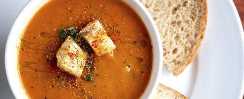 Zuppa piccante di pomodoro e goji fresco - Azienda Agricola Favella