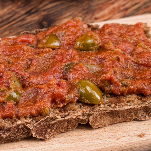 Pronto bruschetta pomodoro, olive e capperi - Azienda Agricola Favella